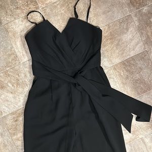 Women’s black Bebe romper
